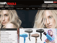 Tablet Screenshot of hairtools.co.uk